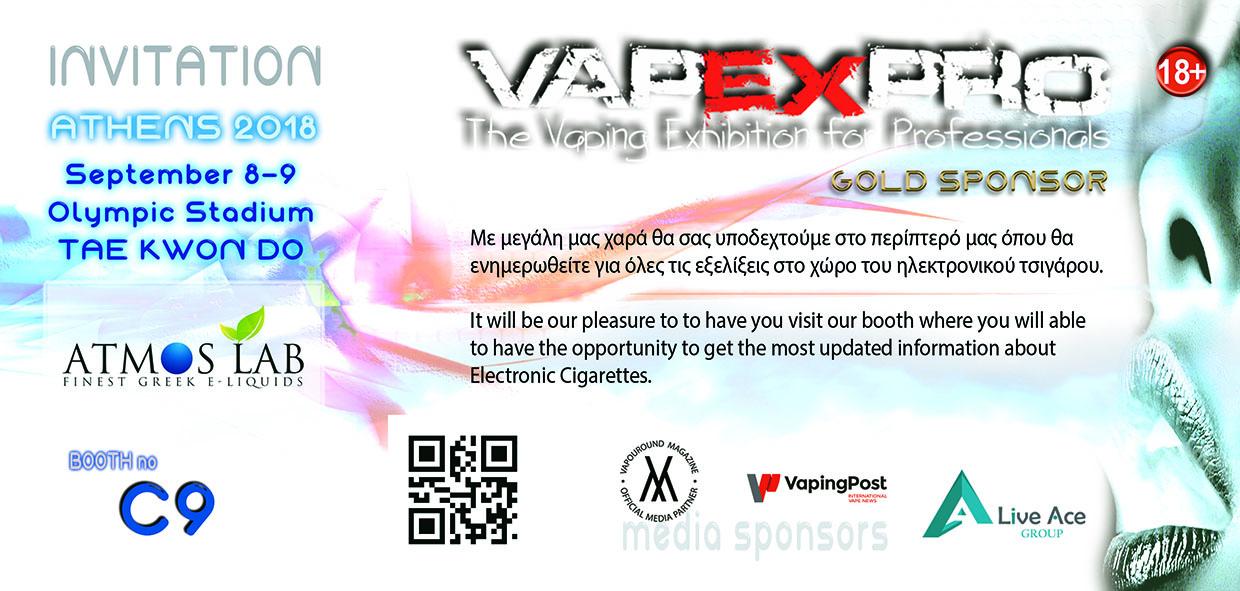 Atmos Lab in Vapexpro 2018